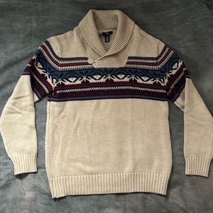Men’s GAP cotton Fairisle sweater M NWOT